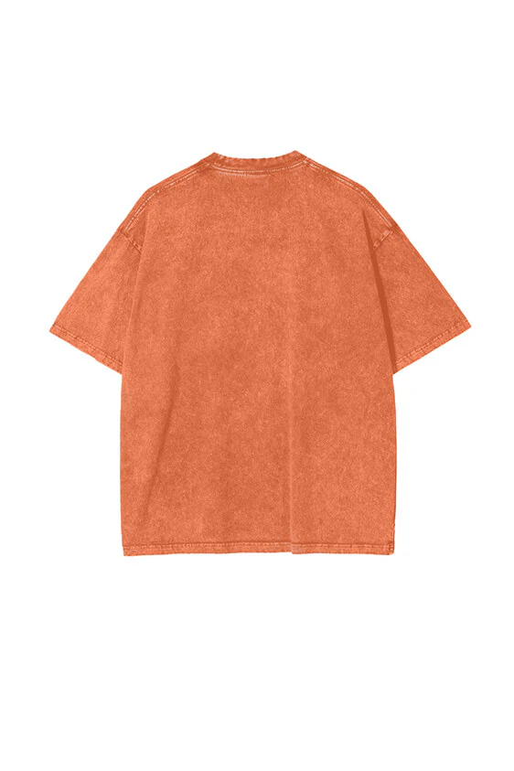 Soleil Oversize Tee - Orange