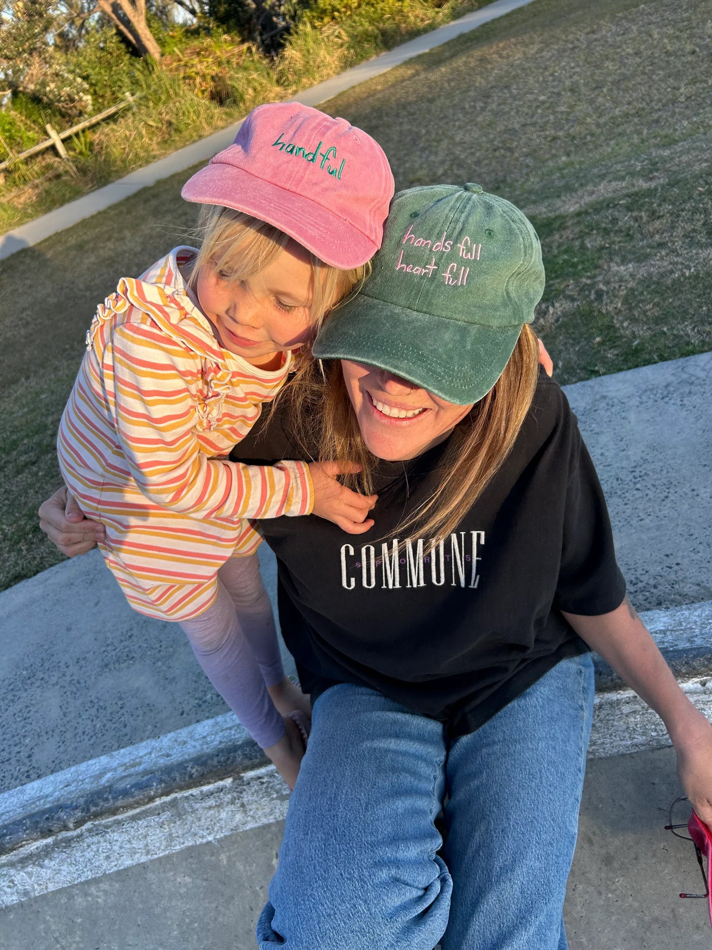 Heart Full Adult Cap - Green