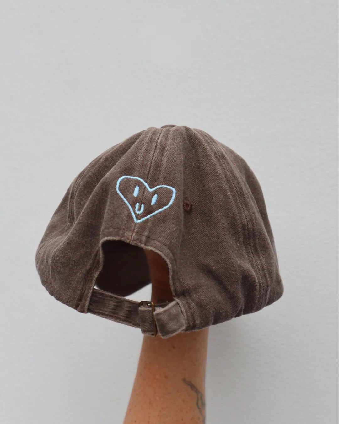 Heart Full Adult Cap - Cocoa